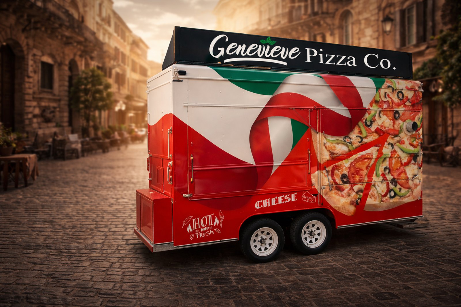 Genevieve Pizza Co. food truck