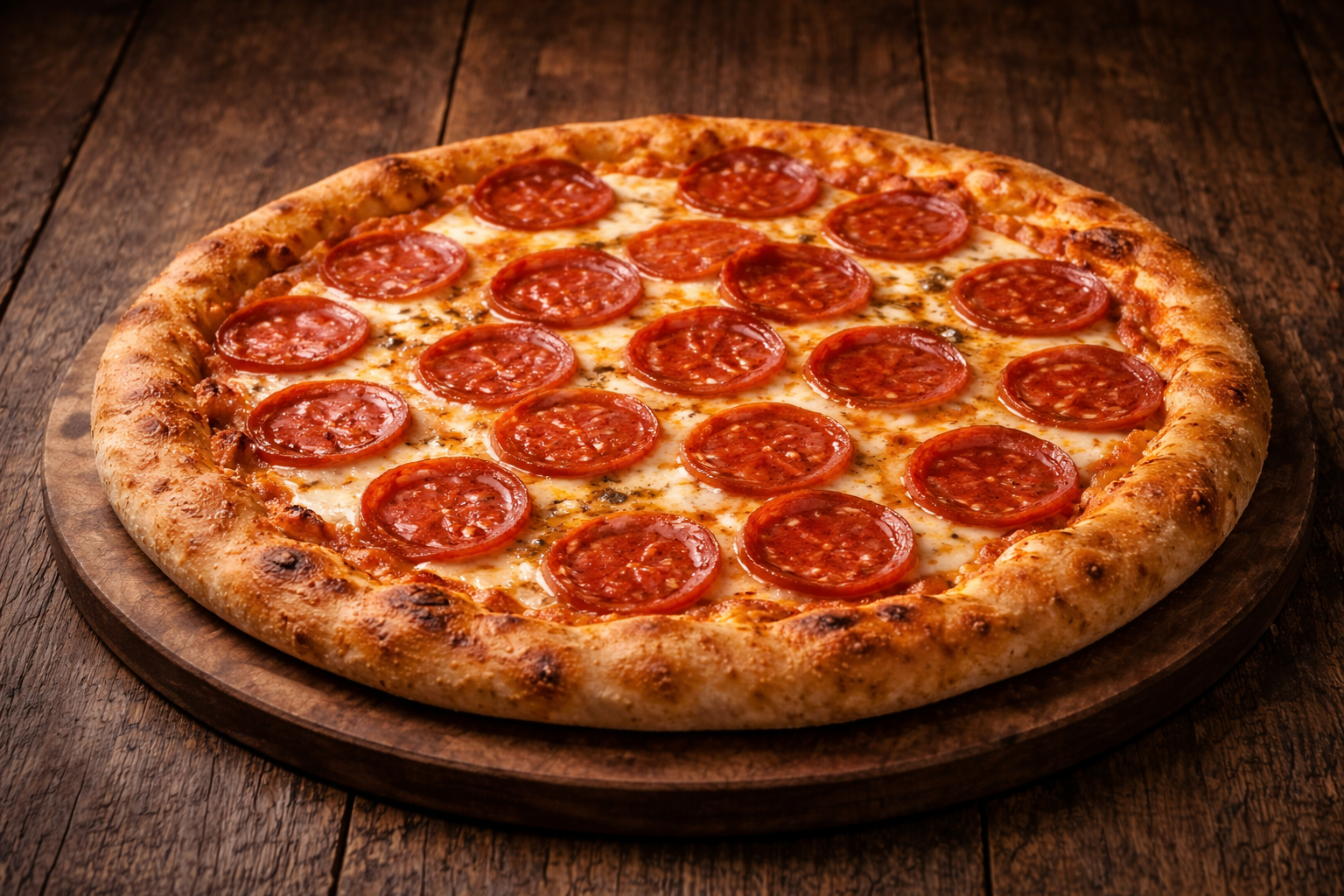 Pepperoni pizza