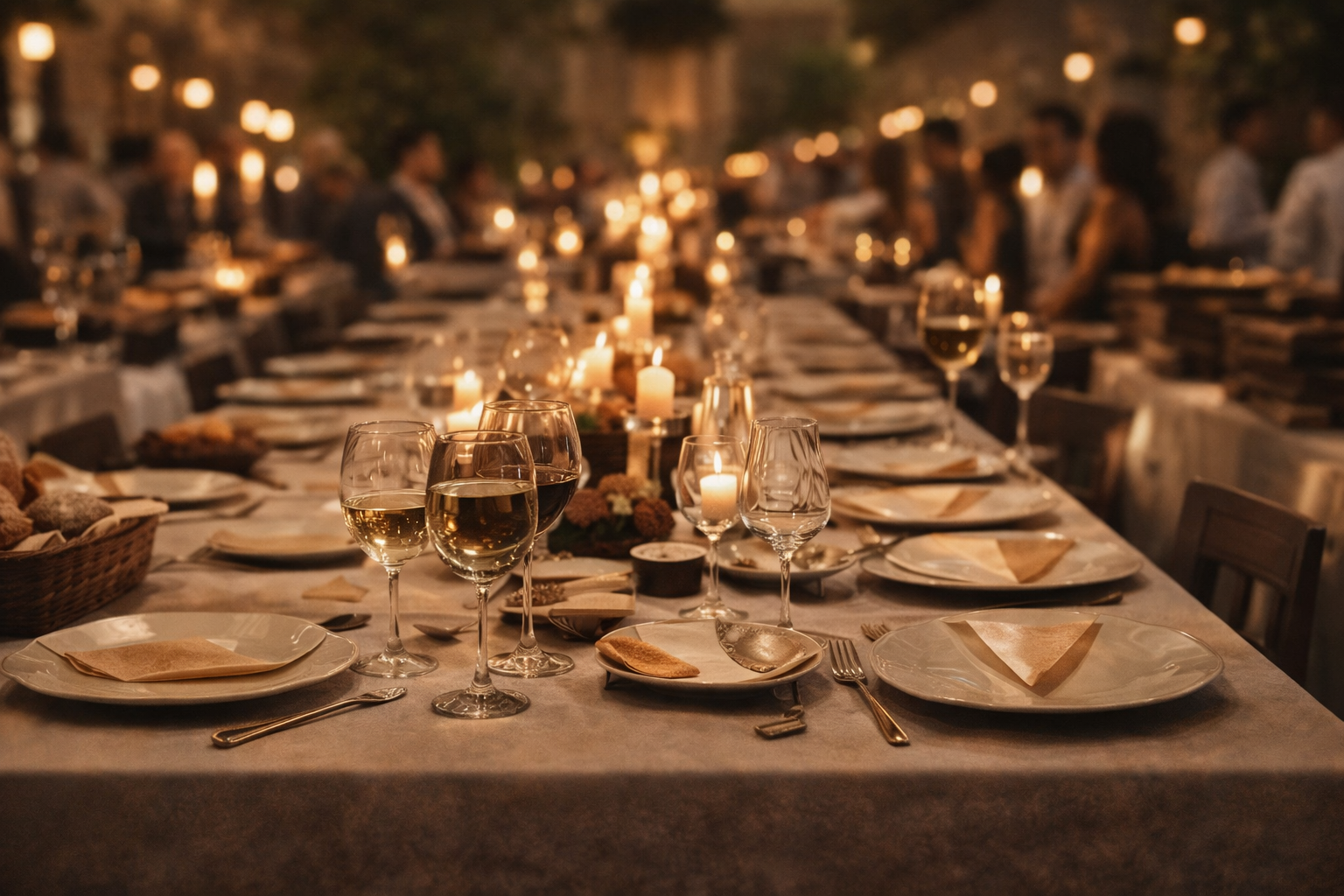 Elegant private event dining